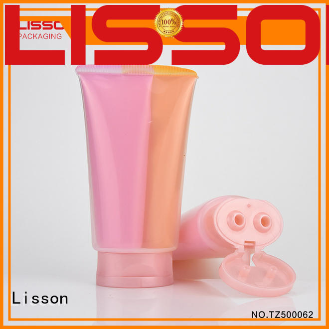 special shape cosmetic tube packaging free design for cosmetic Lisson