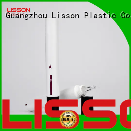 tooth-paste clear plastic tube free design for cosmetic Lisson