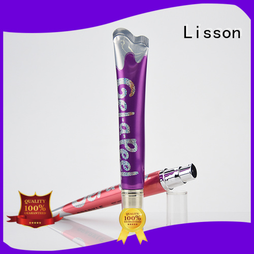 Lisson color design hand lotion pump laminated for lotion