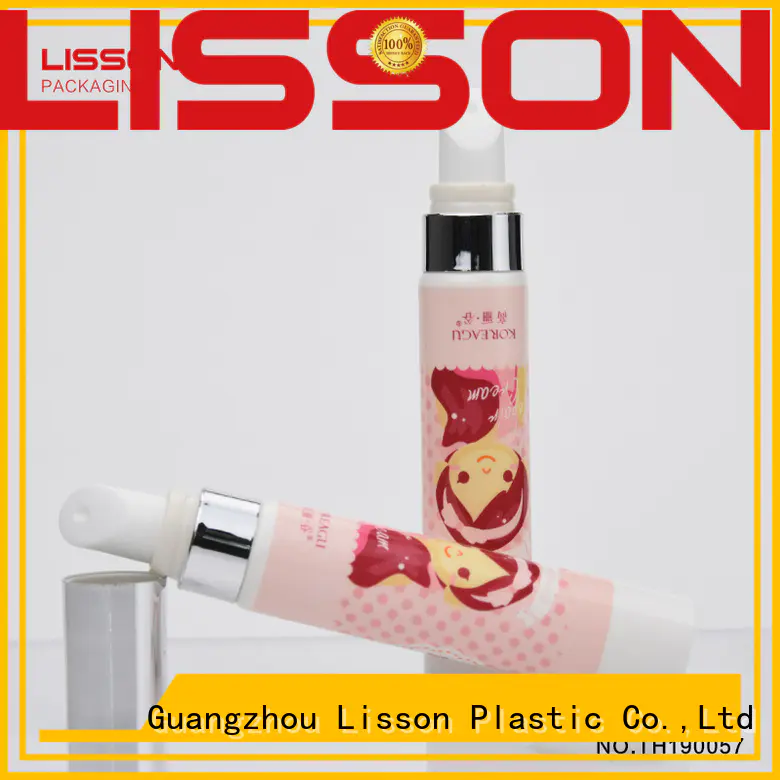 Lisson empty round lip balm containers bulk production