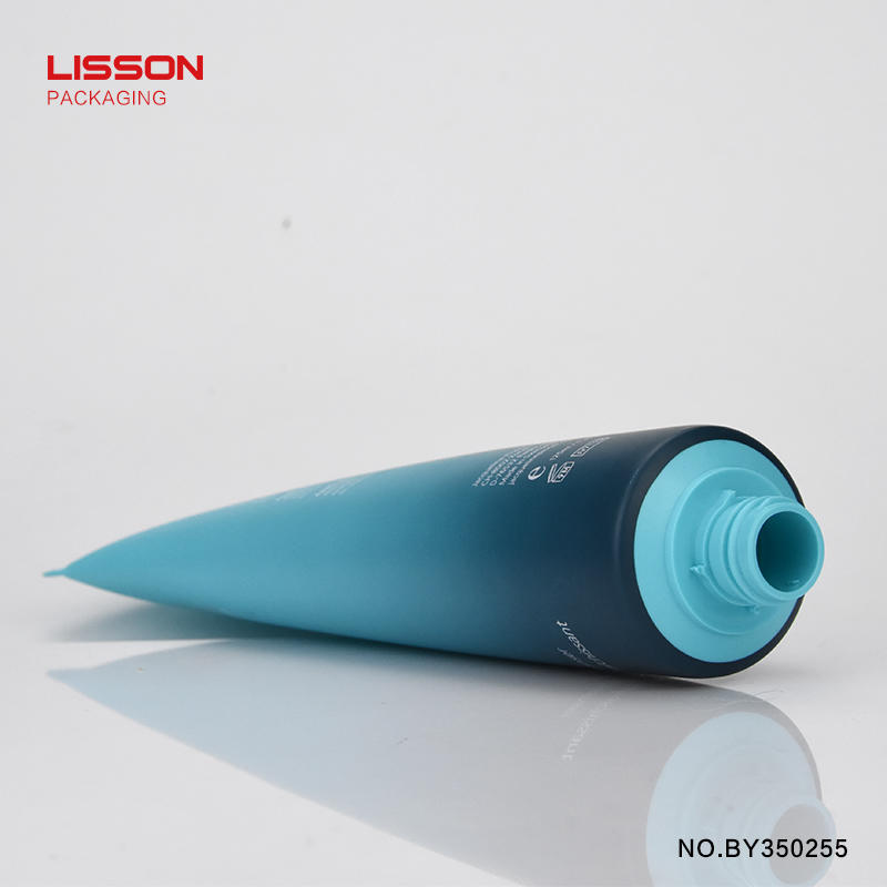 Lisson glossy cap lotion pump oval for cosmetic-1