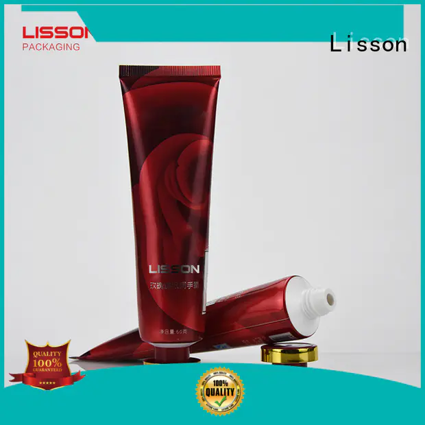 Lisson free sample cream tube packaging ecofriendly for storage