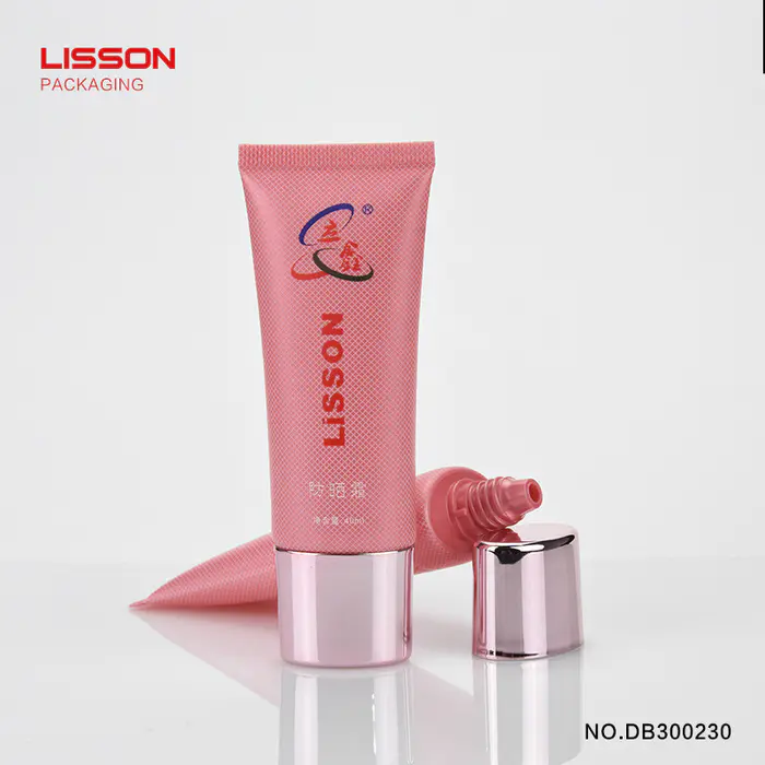 Lisson free sample lotion packaging covered