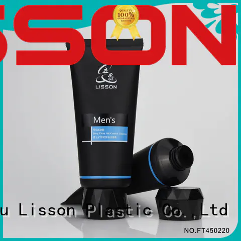 mens cleaner bottles with flip top caps for cosmetic Lisson