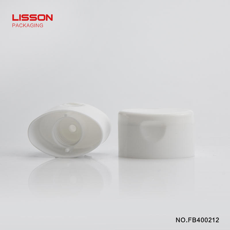 Lisson round flip top cap for packaging-1