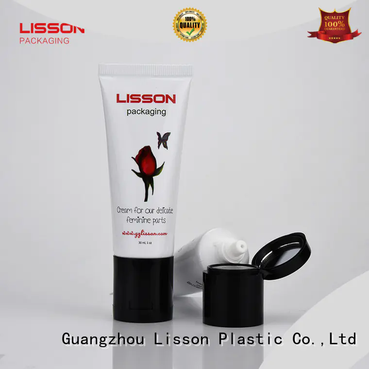 Lisson dual chamber plastic tube packaging suppliers oval for packaging