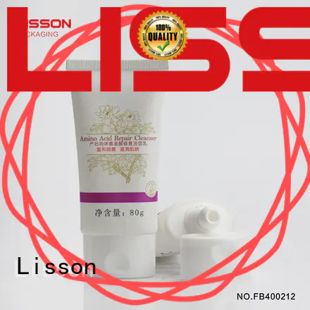 empty flip top cap manufacturer face wash for cosmetic Lisson