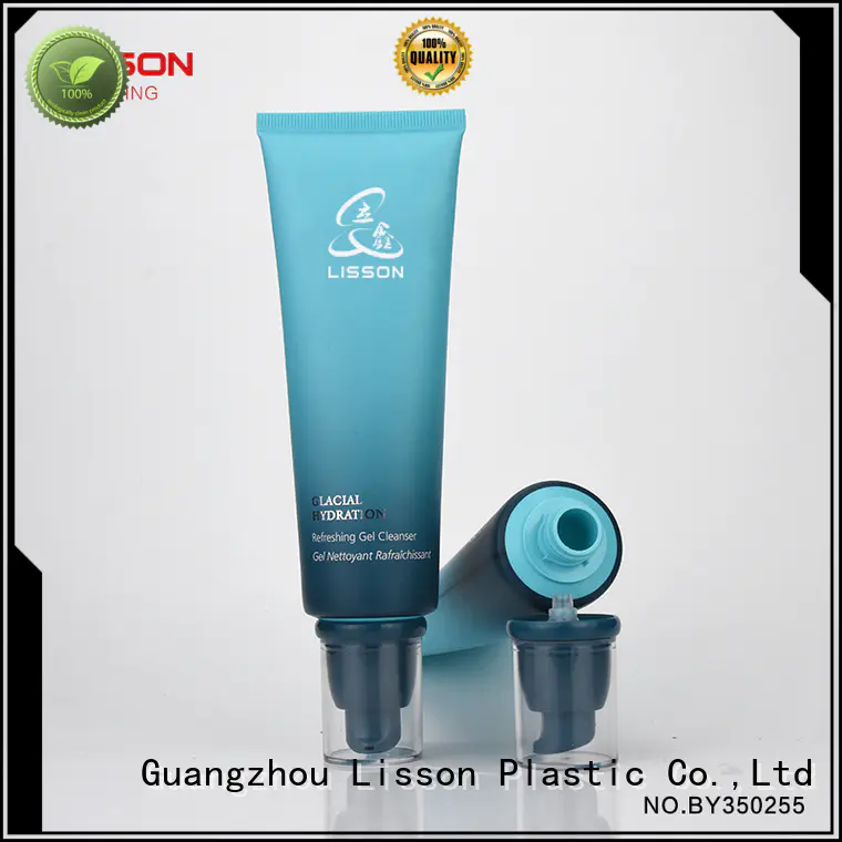 clear lotion cap aluminum for lotion Lisson