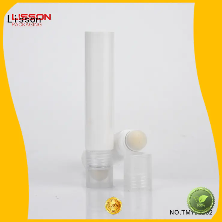 Hot oval cosmetic tube manufacturers silver Lisson Brand