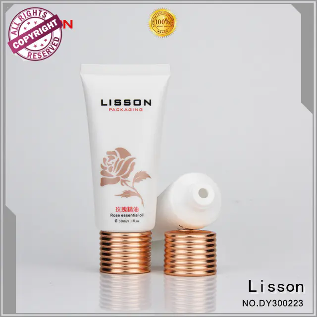 Lisson transparent cosmetic tube containers acrylic for packing