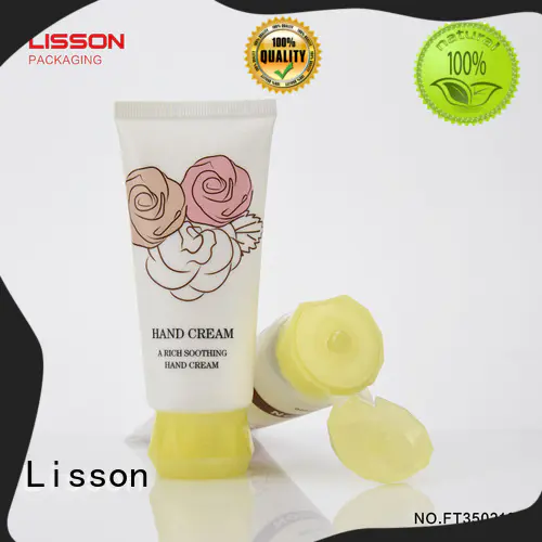 Lisson free sample empty hand cream tubes without switch for packing