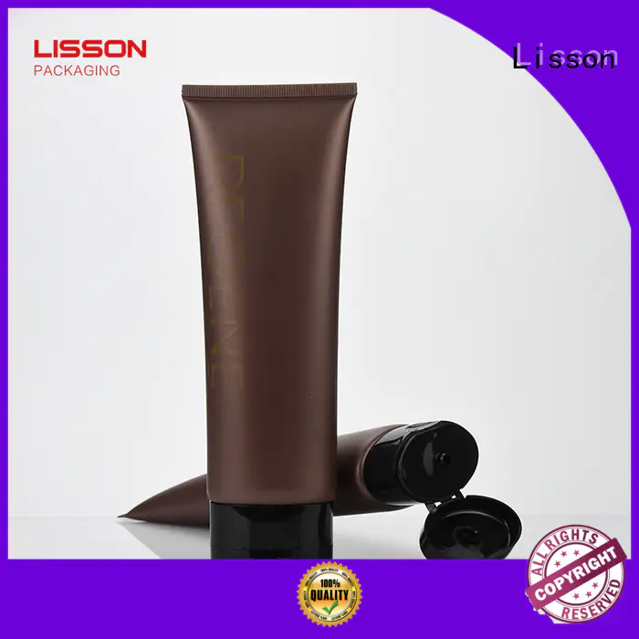 Lisson round cosmetic tube packaging eye-catching design for packaging