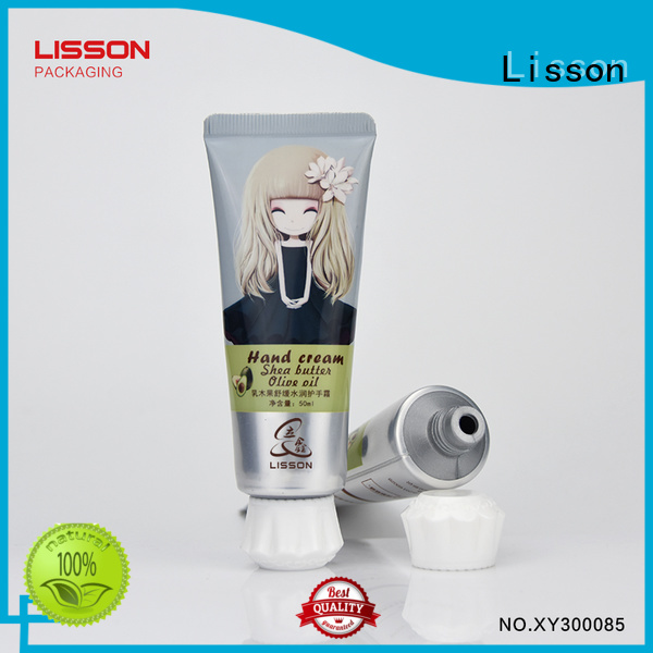 Lisson free sample lotion tubes wholesale screw cap for makeup
