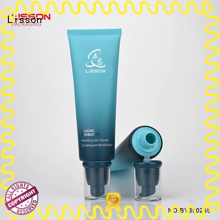 Lisson transparent hand lotion pump facial for lotion