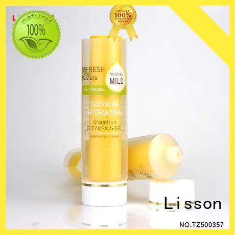 Lisson free sample empty cosmetic tubes special shape for lotion