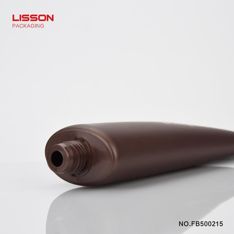 Lisson dual chamber cosmetic tube packaging soft blush for packing-2