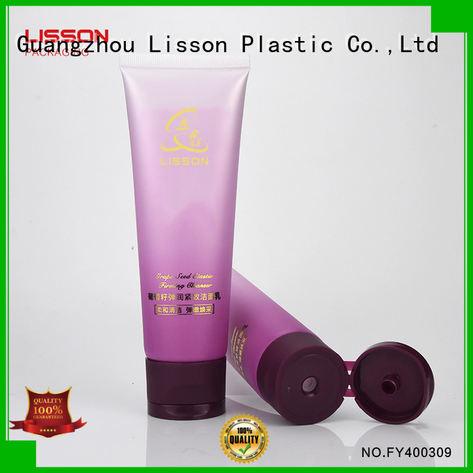 Lisson special shape tube packaging ODM for cleanser